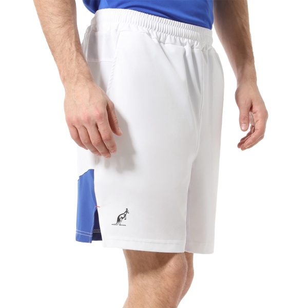 Men's Tennis Shorts Australian Slam Color Block 7in Shorts  Bianco TEUSH0037002