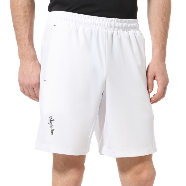 Pantaloncini Tennis Uomo Australian Australian Slam Energy 9in Shorts  Bianco  Bianco TEUSH0038002