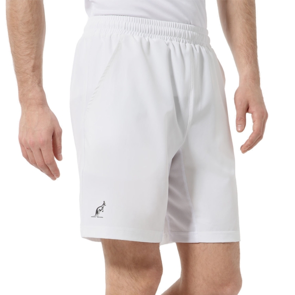 Men's Tennis Shorts Australian Slam Match 8in Shorts  Bianco TEUSH0036002