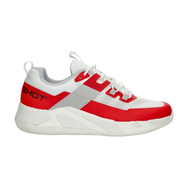 Calzado padel Drop Shot Dailos  White/Red DZ281004