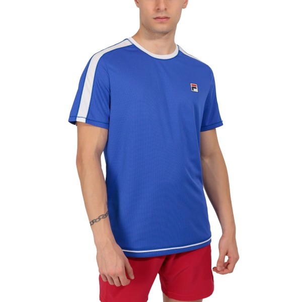 Camisetas de Tenis Hombre Fila Patrick Camiseta  Dazzling Blue FOM239200E1450