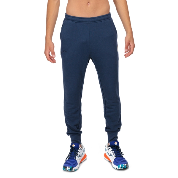 Men's Tennis Pants and Tights Joma FITP Logo Pants  Navy SW102111B331