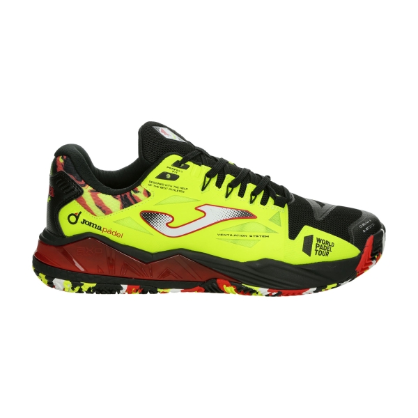 Padel Shoes Joma Spin  Black/Lemon Fluor TSPINS2309P