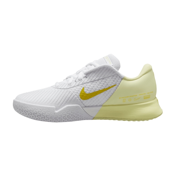 Nike Court Air Zoom Vapor Pro 2 HC - White/High Voltage/Luminous Green