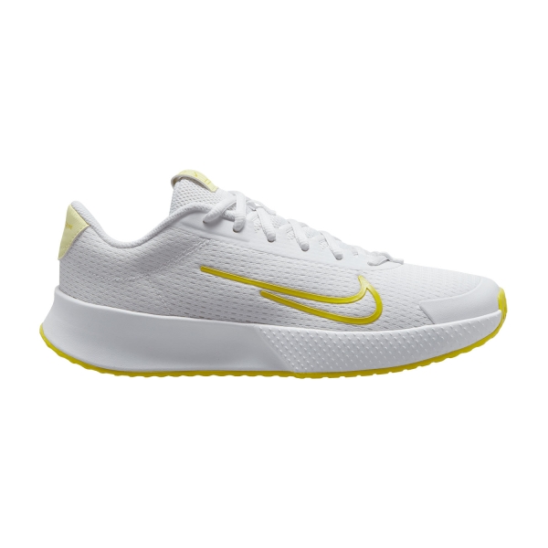 Women`s Tennis Shoes Nike Court Vapor Lite 2 HC  White/High Voltage/Luminous Green DV2019104