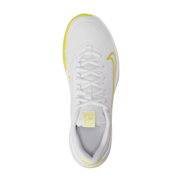 Nike Court Vapor Lite 2 HC - White/High Voltage/Luminous Green