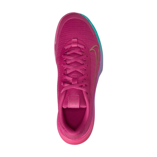 Nike Court Vapor Lite 2 HC Women s Tennis Shoes Fireberry