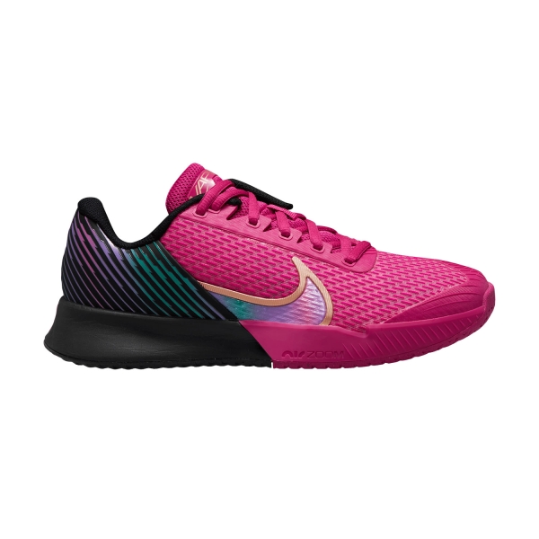 Women`s Tennis Shoes Nike Court Air Zoom Vapor Pro 2 Clay  Fireberry/Multi Color/Black FB7054600