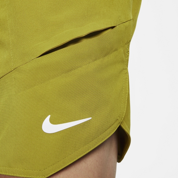 Nike Dri-FIT Advantage 7in Pantaloncini - Bronzine/Lime Blast/White