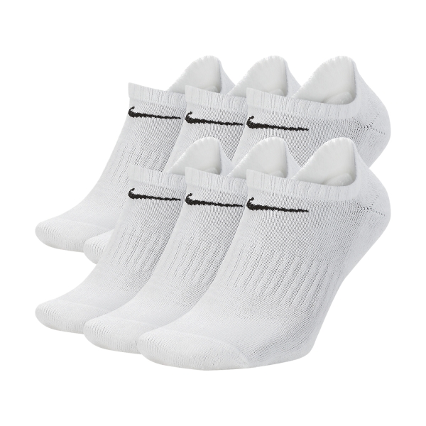 Calze Tennis Nike Everyday Cushioned x 6 Calze  White/Black SX7675100