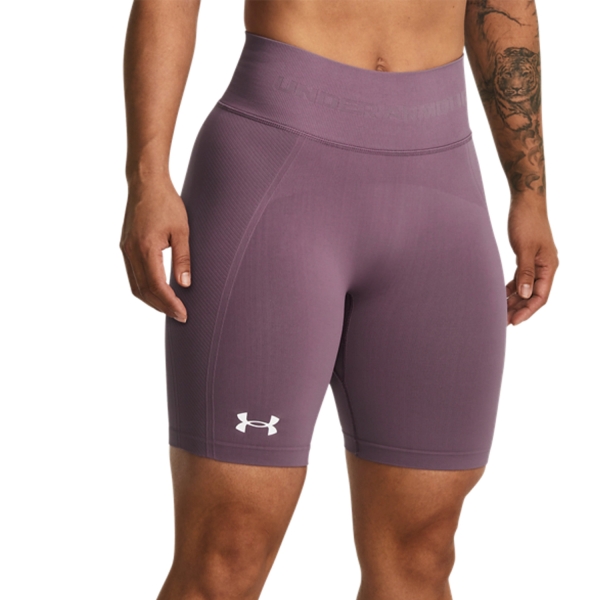 Faldas y Shorts Under Armour Seamless 7in Shorts  Misty Purple 13791510500