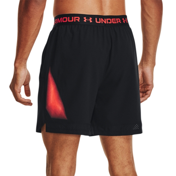 Under Armour Vanish Woven Graphic 6in Shorts - Black/Beta