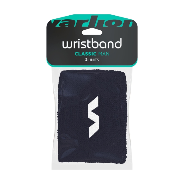 Tennis Wristbands Varlion Classic Small Wristbands  Navy/White ACCW232302003