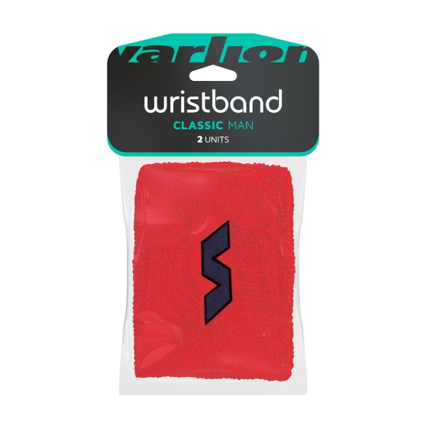 Tennis Wristbands Varlion Classic Small Wristbands  Red/Navy ACCW232302021