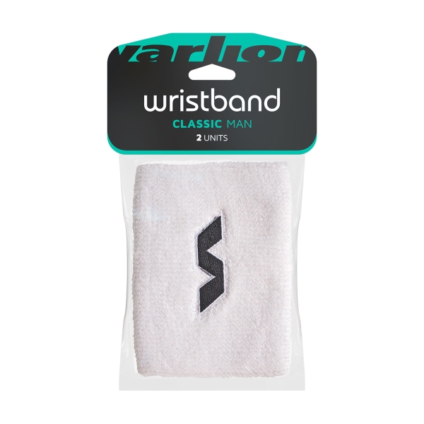 Tennis Wristbands Varlion Classic Small Wristbands  White/Navy ACCW232302002