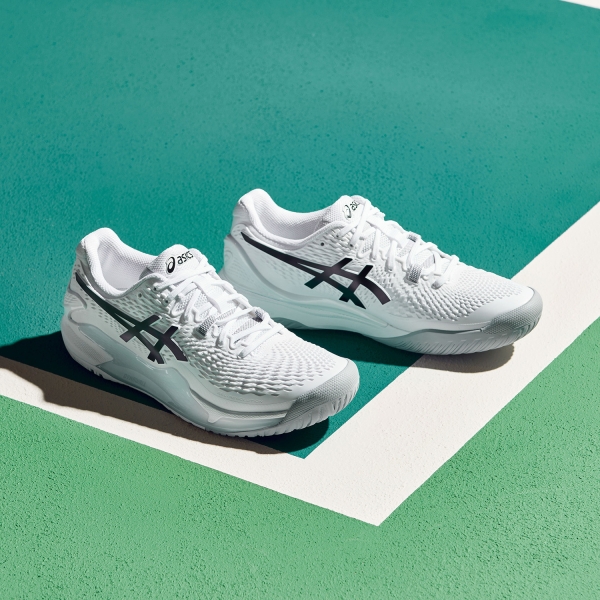 ASICS GEL-RESOLUTION 9 - Zapatillas de tenis para todas las superficies -  white/black/blanco 