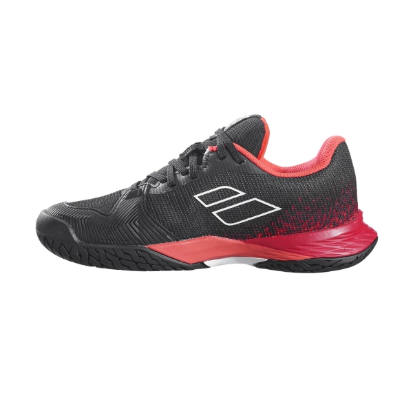 Babolat Jet Mach 3 All Court Bambini - Black/Poppy Red