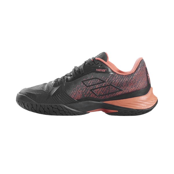 Babolat Jet Mach 3 All Court - Black/Living Coral