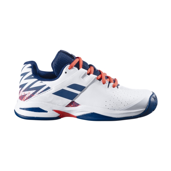 Calzado Tenis Niños Babolat Propulse All Court Ninos  White/Estate Blue 33F234781005