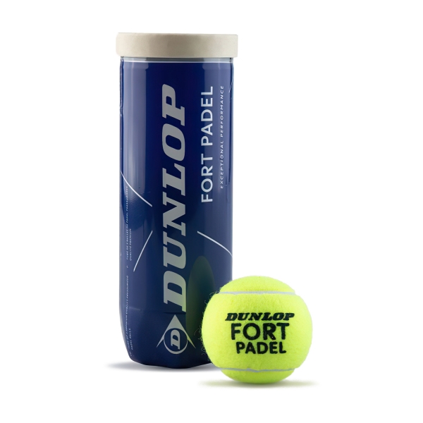 Padel Balls Dunlop Fort Padel  3 Balls Can 601555