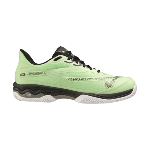 Men`s Tennis Shoes Mizuno Wave Exceed Light 2 Clay  Patina Green/Black/White 61GC232039