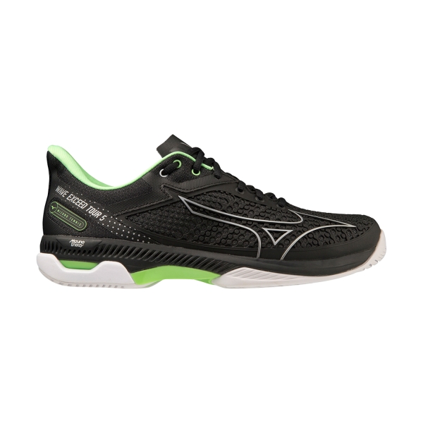 Mizuno Wave Exceed Tour 5 Men s Tennis Shoes Black Silver