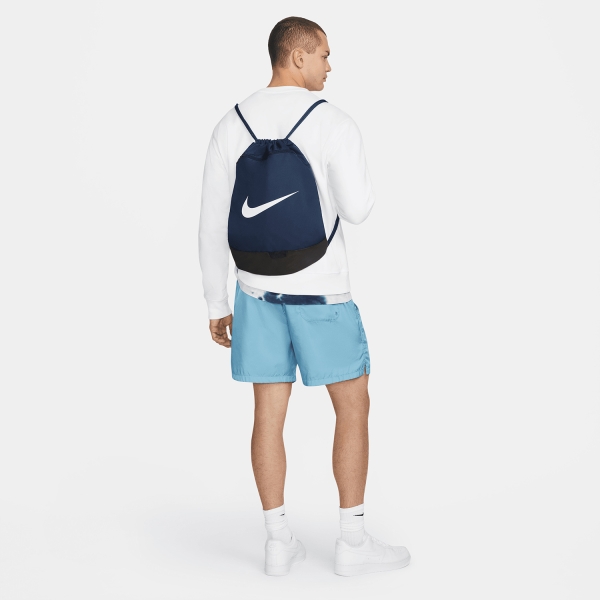 Nike Brasilia 9.5 Sackpack - Midnight Navy/Black/White