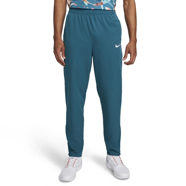 Men's Tennis Pants and Tights Nike Court Advantage Pants  Geode Teal/White DA4376381