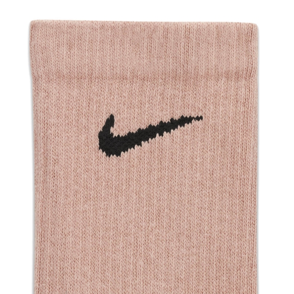 Nike Everyday Plus Cushioned x 3 Calcetines - Pink/Black/White