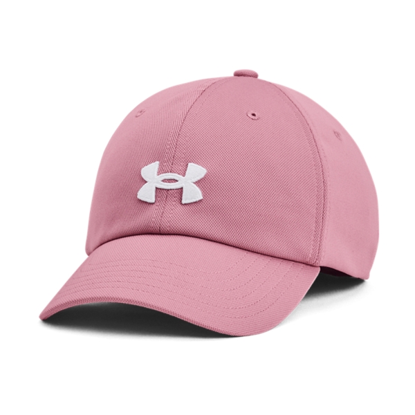 Under Armour Blitzing Women's Tennis Cap - Pink Elixir/White