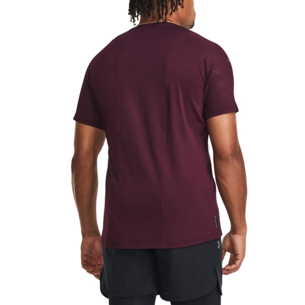 Under Armour Rush Emboss Camiseta - Red/Black