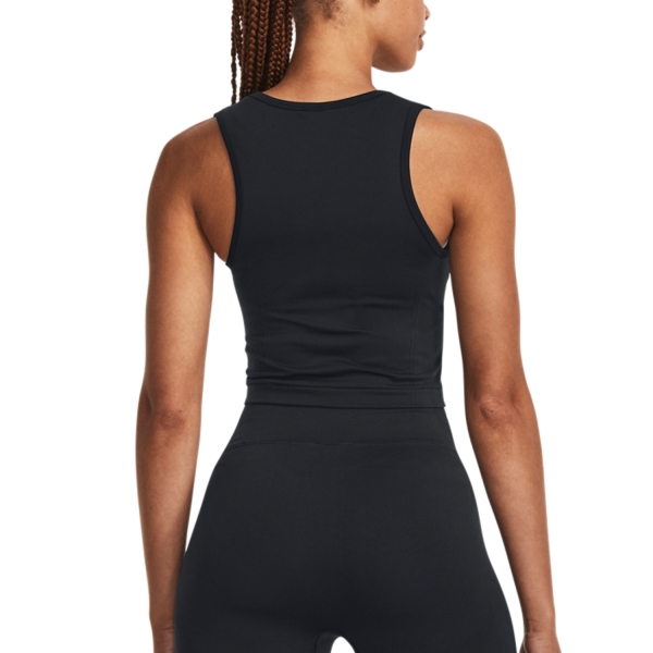 Under Armour Seamless Top - Black/White