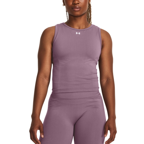 Women`s Tennis Tanks Under Armour Seamless Top  Misty Purple 13791480500