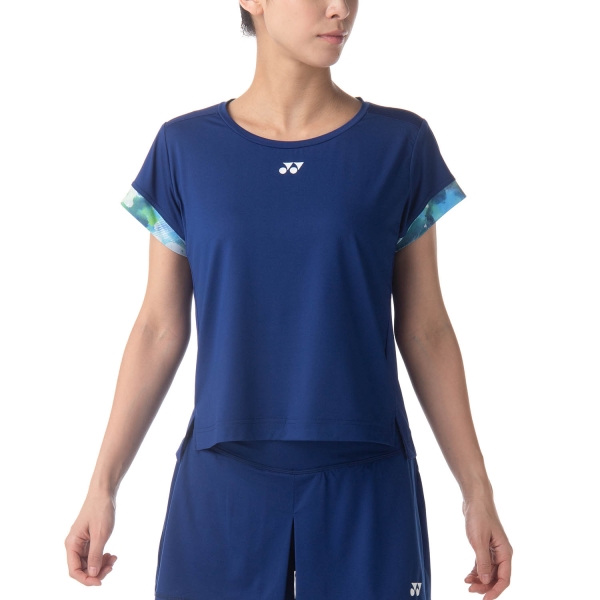 Magliette e Polo Tennis Donna Yonex Tournament Maglietta  Sapphire/Blue TWL20698SB