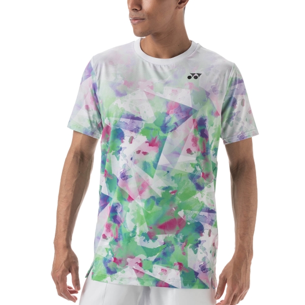 Camisetas de Tenis Hombre Yonex Tournament Camiseta  Aloe TW10501AL