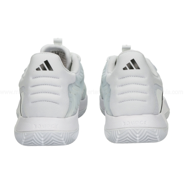 adidas SoleMatch Control Clay - FTWR White/Core Black/Matte Silver