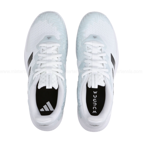 adidas SoleMatch Control Clay - FTWR White/Core Black/Matte Silver