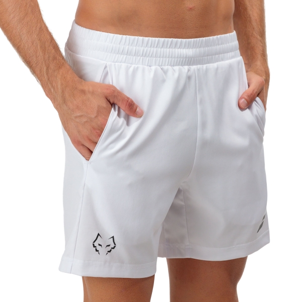 Men's Tennis Shorts Babolat Juan 5in Shorts  White 6MS230611000