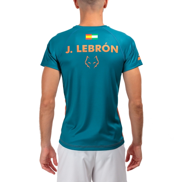 Babolat Lebron T-Shirt - Orange/Dark Blue