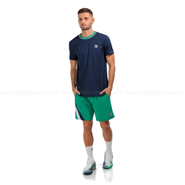 Fila Amari 7in Pantaloncini - Ultramarine Green