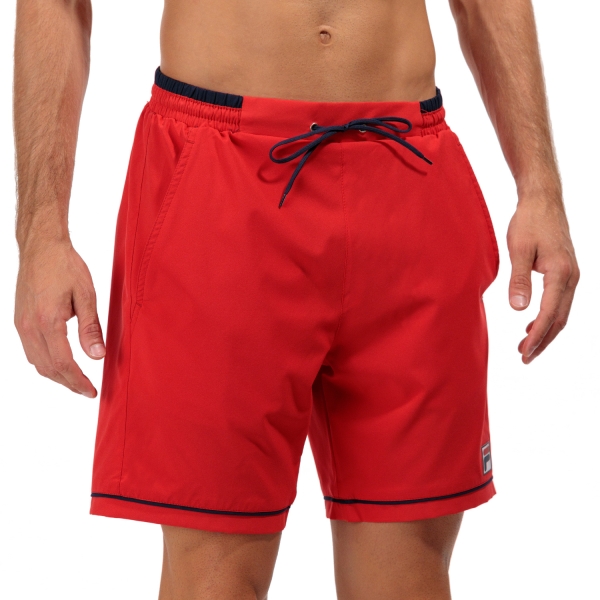 Pantalones Cortos Tenis Hombre Fila Bente 7in Shorts  Red UOM239308500