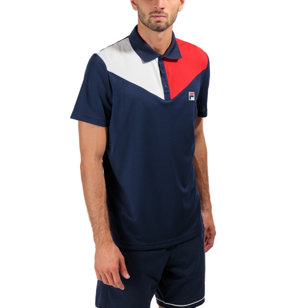 Polo Tennis Uomo Fila Fila Nilo Polo  Navy  Navy UOM239303E1500