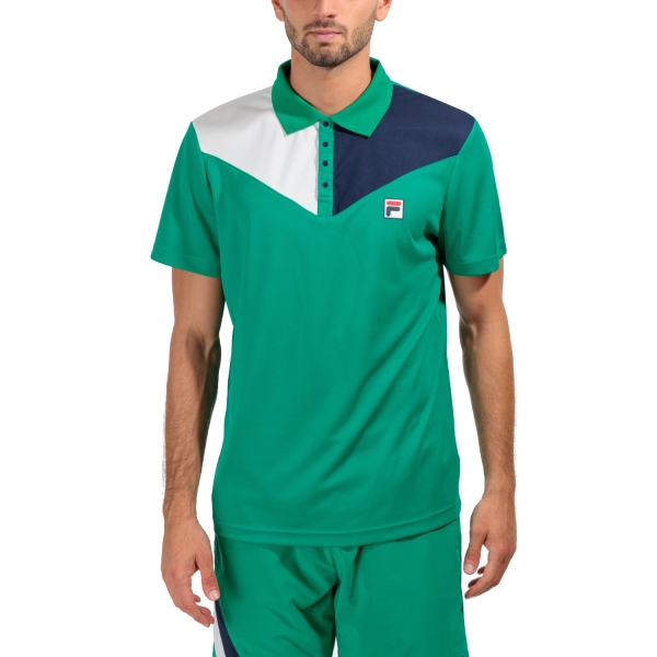 Polo Tennis Uomo Fila Fila Nilo Polo  Ultramarine Green  Ultramarine Green UOM239303E3130