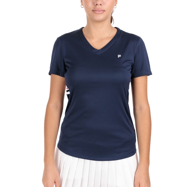 Maglietta Tennis Uomo Fila Fila Paula Camiseta  Navy  Navy XFL2321171500