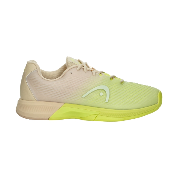 Scarpe Tennis Donna Head Head Revolt Pro 4.0  Macadamia/Lime  Macadamia/Lime 274223 MCLI