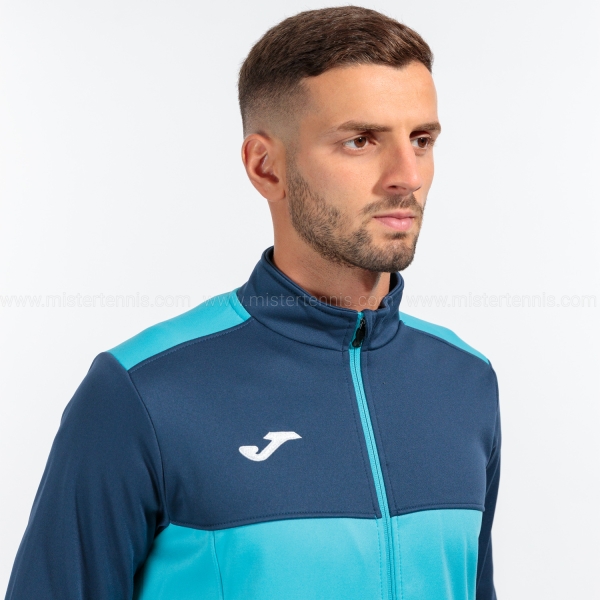 Joma Winner Chaqueta - Fluor Turquoise/Navy