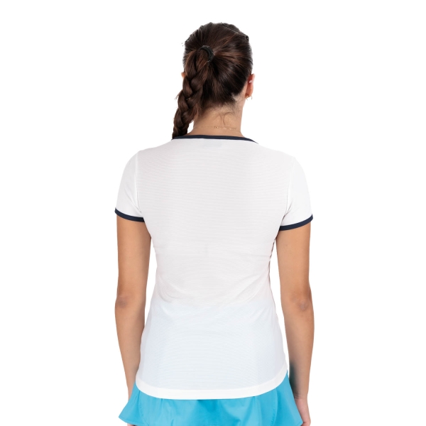 Le Coq Sportif Court T-Shirt - New Optical White/Dress Blues