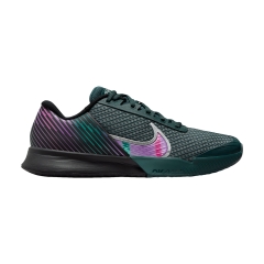 Nike Court Air Zoom Vapor Pro 2 HC - Black/Multi/Color/Deep Jungle/Clear Jade