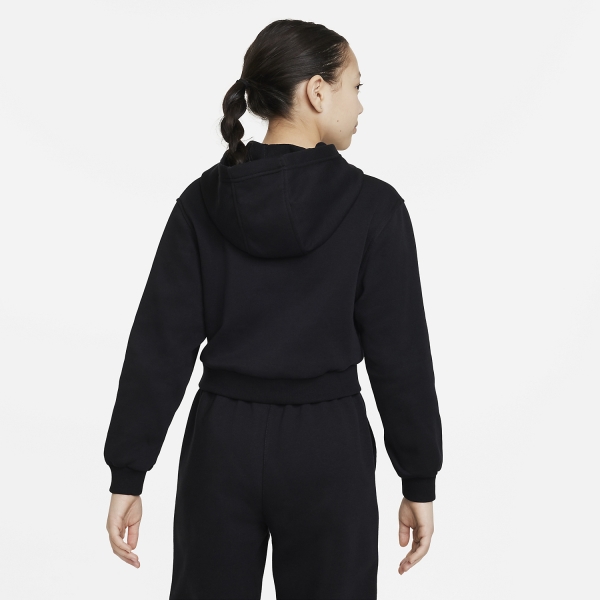 Nike Court Club Hoodie Girl - Black/White