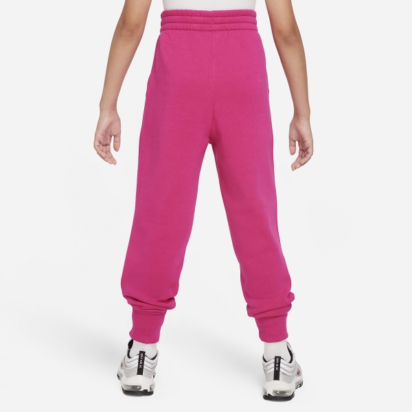 Nike Court Club Pants Girl - Fireberry/White